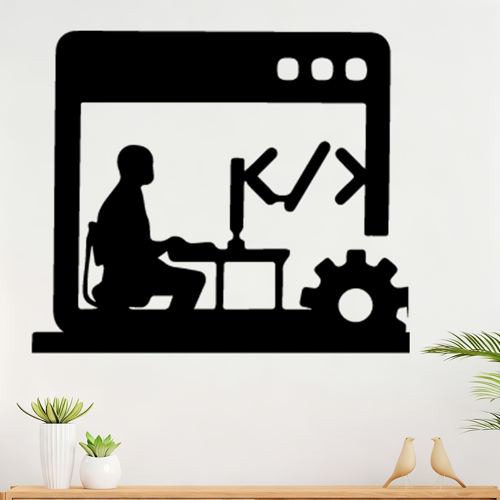 Office And Tech - Code Master Metal Wall Art -
