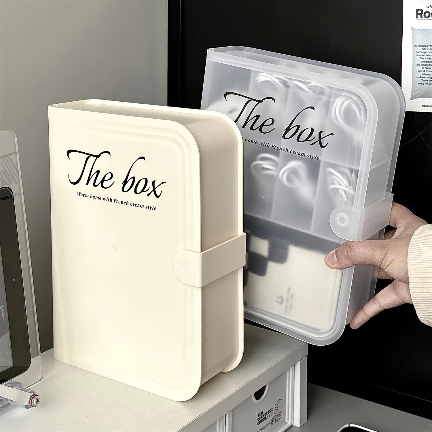 Office And Tech - Wire Finishing Box - Desktop Storage