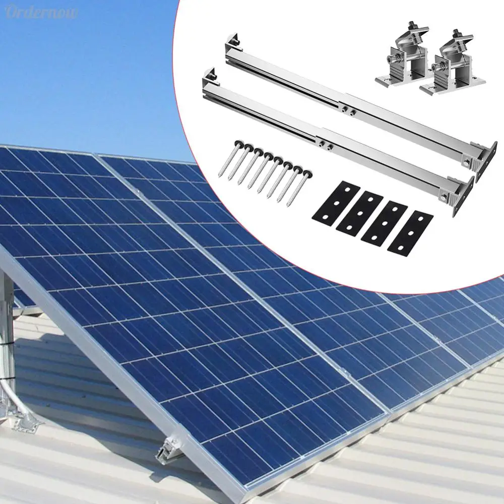 Flat Panel Mount Tilt - Solar Panel Tilt Bracket Adjustable Solar