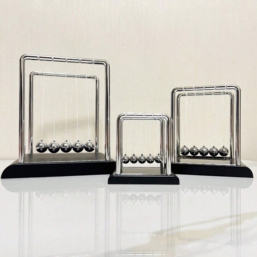 Black Metal Newton's Cradle Ba - Office And Tech review and price
