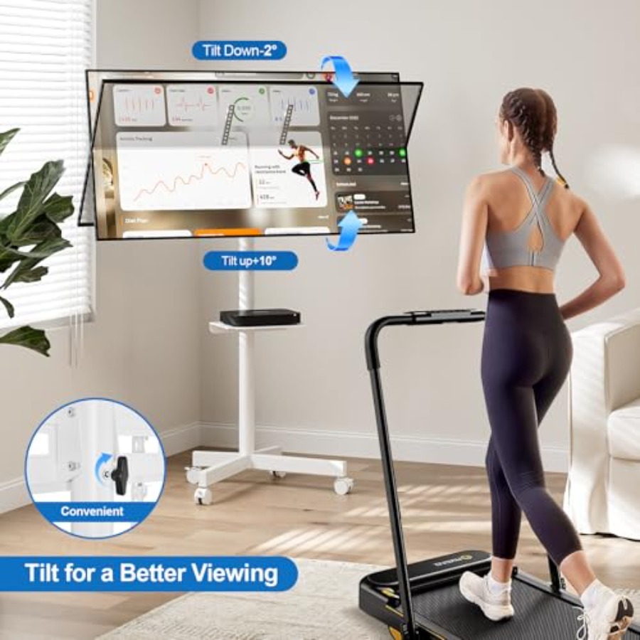 Mobile TV Stand for 23-65 Inch - Flat Panel Mount Tilt review and price