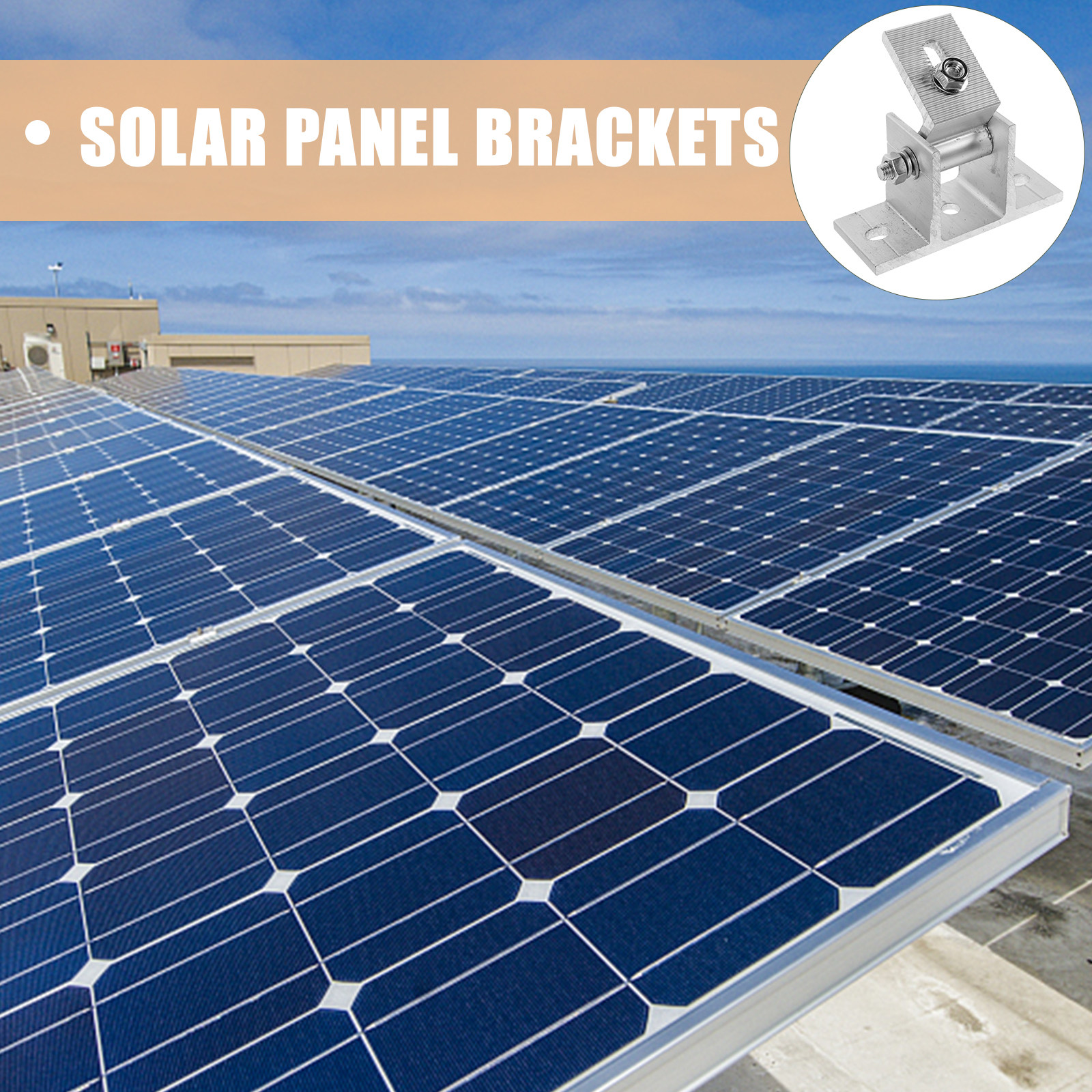 4Pcs Adjustable Solar Panel Mo - Flat Panel Mount Tilt review and price