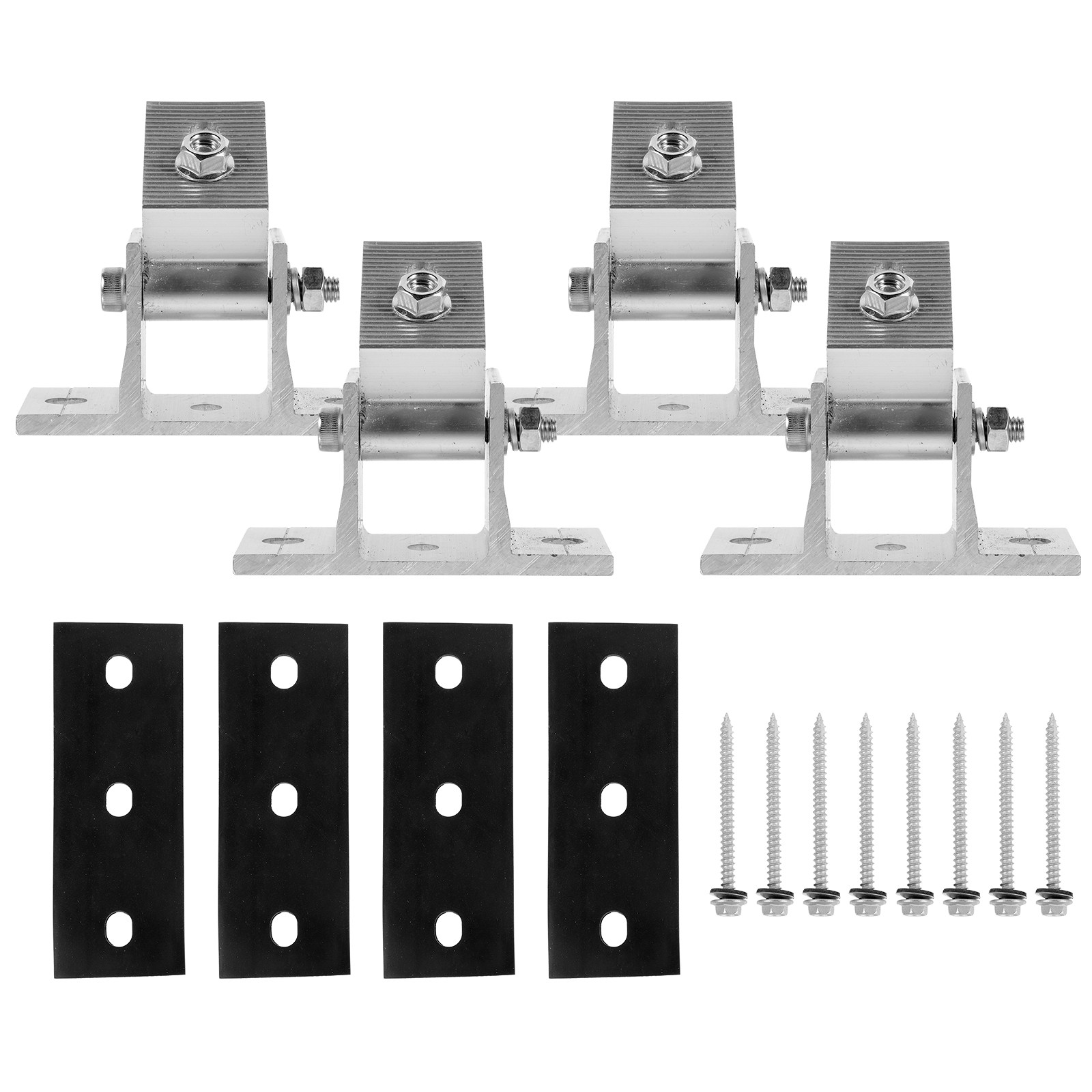 4Pcs Adjustable Solar Panel Mo - Flat Panel Mount Tilt review and price