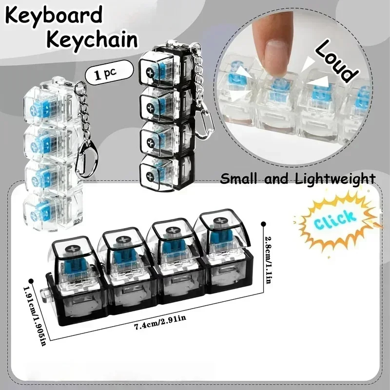 1pcs LED Keyboard Keycap Stres - Office And Tech review and price